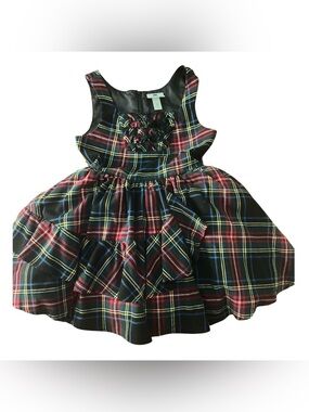 Kids Harajuku Mini 20th a
Anniversary Collection Plaid Ruffle Dress size 7/8
